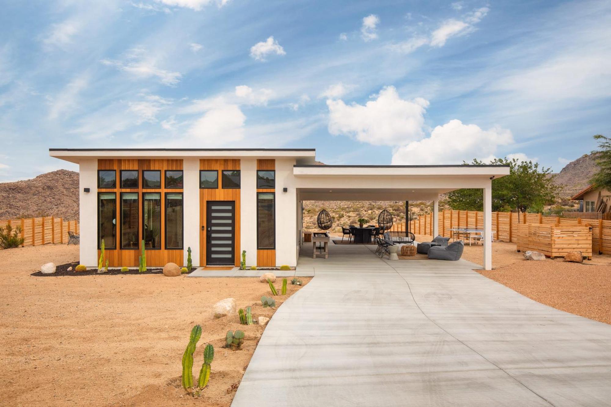 Chicory By Avantstay Modern Desert Retreat W Hot Tub Joshua Tree Extérieur photo